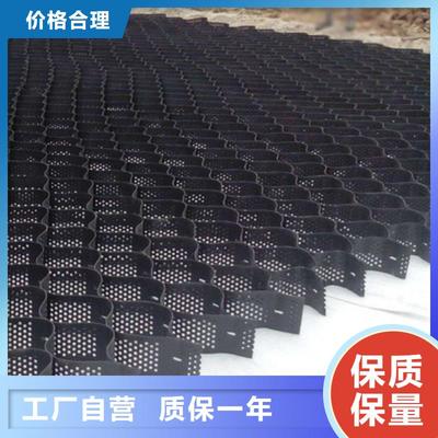 凸结点钢塑土工格栅